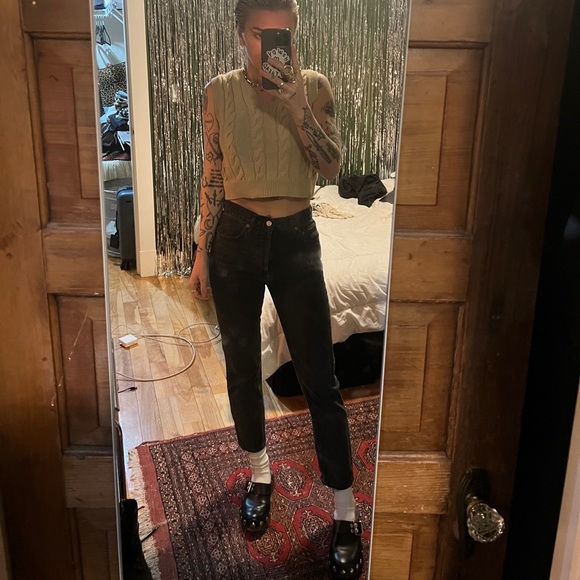 AGOLDE RILEY BLACK - Picture 4 of 6